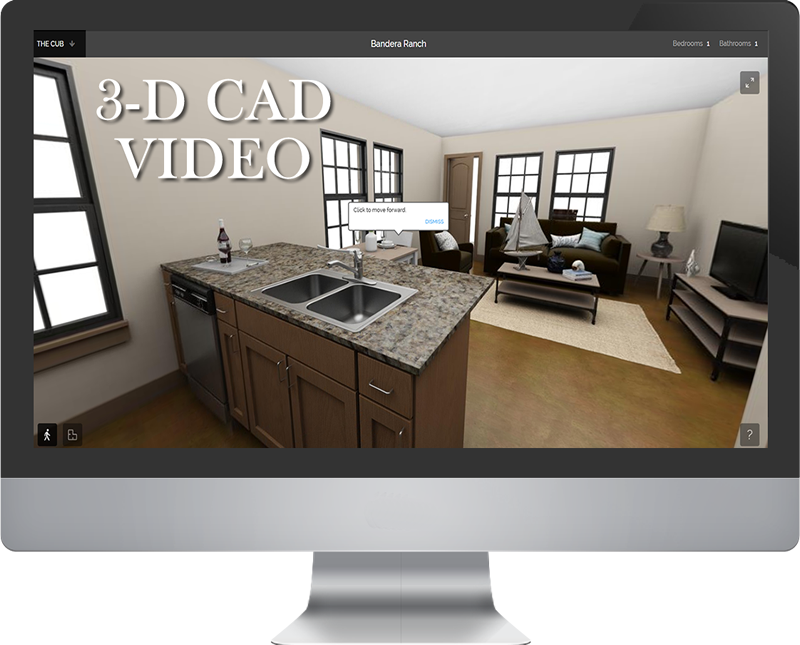 3D CAD virtual tour