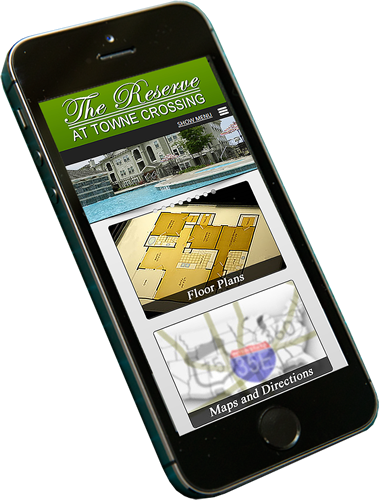 Mobile responsive website